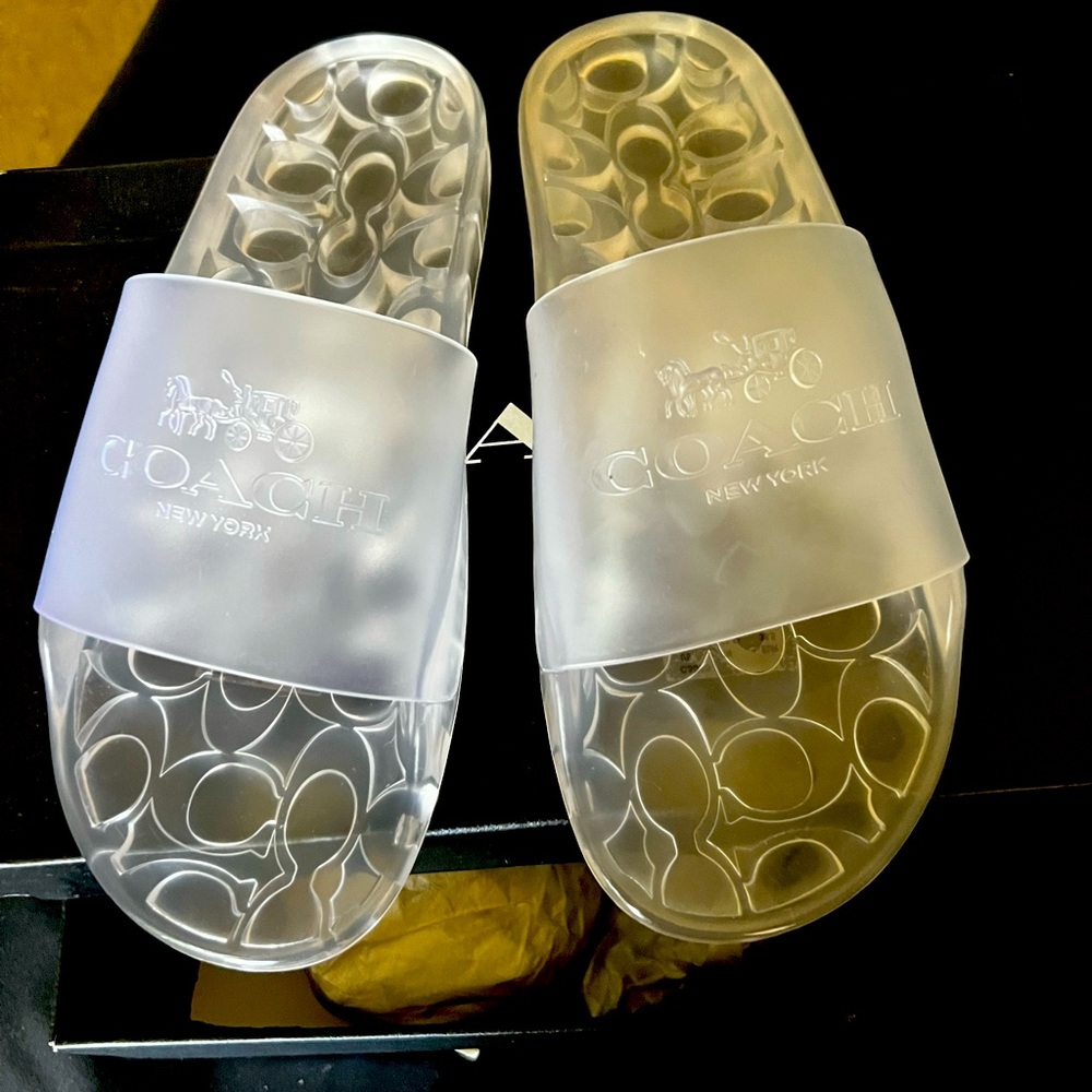 Coach Slides, clear